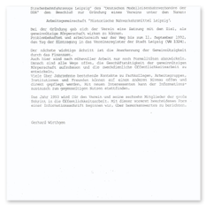 Unser erstes Vereinsmagazin „Der Niederflurwagen“ 1992 - Vorwort