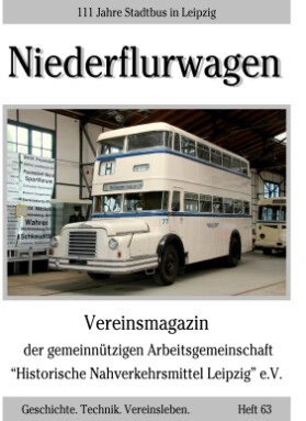 Unser Vereinsmagazin „Niederflurwagen“ - aktuelle Asugabe